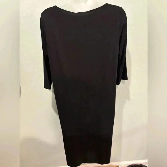 NWT Eileen Fisher Petite Viscose Jersey Dress Petite Small - Picture 6 of 9